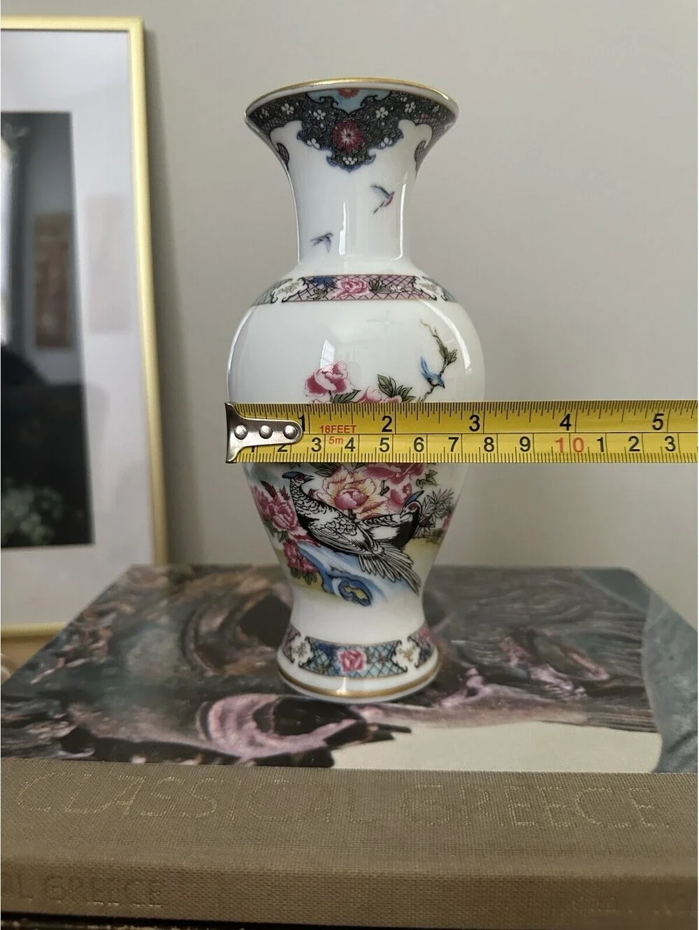 The Martha Washington Vase Fine Porcelain By Lenox Approx. 7.75